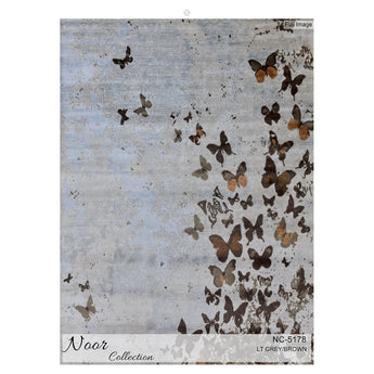 Noor Collection Hand-knotted Area Rug #NC5178MM