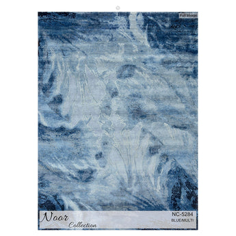 Noor Collection Hand-knotted Area Rug #NC5284BLMM