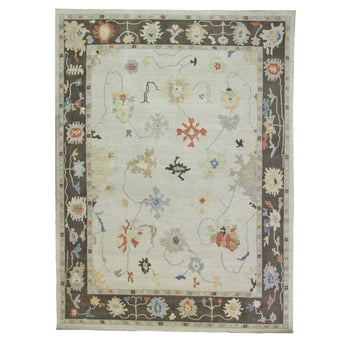 Oushak Collection Hand-knotted Area Rug #AT165HE