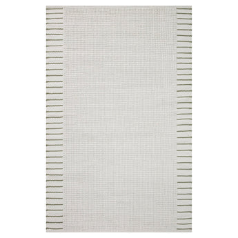 5' 0" x 7' 6" (05x08) Sadie Collection SAD01WH00 Synthetic Rug #017144