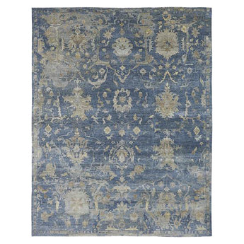 Trident Collection Hand-knotted Area Rug #OB087KA