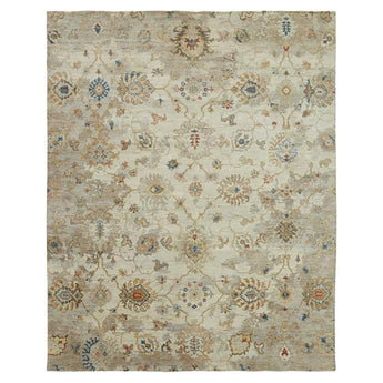 Trident Collection Hand-knotted Area Rug #OB092KA