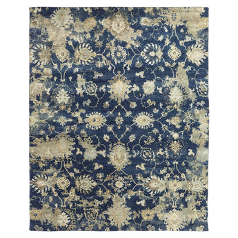 Trident Collection Hand-knotted Area Rug #OB093KA