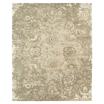 Trident Collection Hand-knotted Area Rug #OB094KA