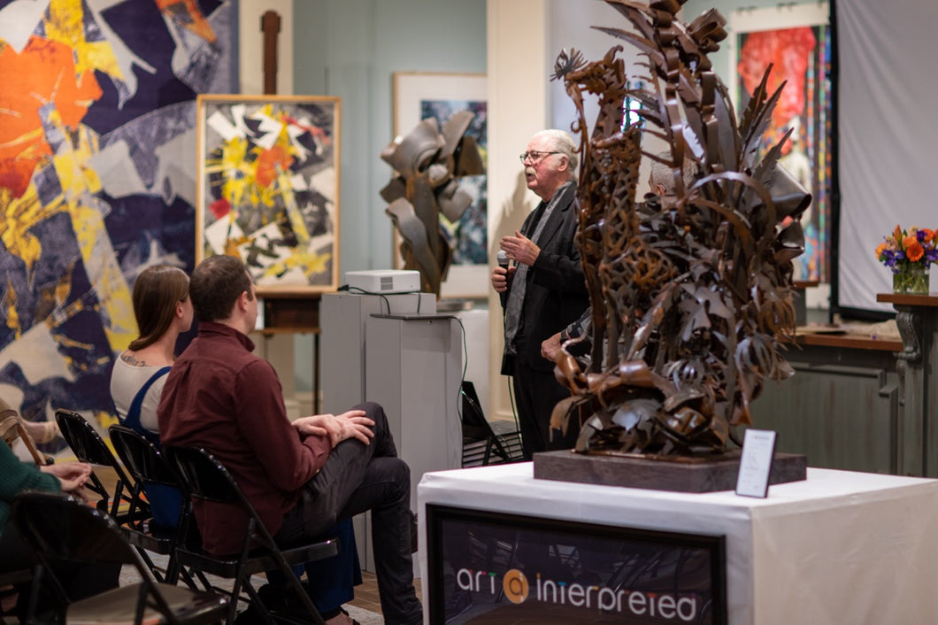 Albert Paley Lectures at Art Interpreted – Oriental Rug Mart