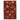 6' 1" x 9' 0" 6X9 Red Blue Wool Area Rug #001989