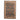 5' 3" x 8' 1" 5X8 Blue Ivory Wool Area Rug #002491