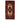 3' 6" x 7' 0" Turkish Medallion 4X6 Ivory Red Wool Area Rug #004628