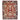 10' 11" x 13' 10" Turkish Curvilinear 10X14 Red Blue Wool Rug #004882