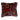 1' 5" x 1' 6" 1X2 Red Wool Pillow #004983