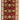 3' 1" x 5' 2" 3X5 Red Beige Wool Area Rug #007809