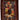4' 3" x 7' 2" Afghan War Rug 4X6 Blue Brown Wool Area Rug #008277