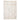 4' x 5' 7" (04x06) Contemporary Ivory Synthetic Area Rug #009847