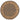 8' 0" x 8' 2" 8' Round Chobi Design Grey Beige Wool Area Rug #010276