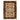 5' 1" x 6' 11" 5X8 Ivory Black Wool Area Rug #012013