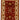 4' 0" x 5' 11" 4X6 Red Beige Wool Area Rug #012289