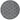 8' 4" x 8' 4" 8' Round Transitional Blue Gray Wool Area Rug #013012