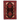 4' 7" x 6' 8" Persian Hamadan 4X6 Black Red Wool Area Rug #013237