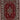 3' 4" x 5' 1" Persian Fine Isfahan 3X5 Red Ivory Wool Area Rug #013837
