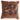 1' 5" x 1' 5" Chinese Rug Fragment Pillow Brown/Blue #017236