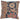 1' 7" x 1' 7" Antique Rug Fragment Pillow Blue/Rust #017237