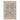 4' 2" x 5' 11" Oushak Blue/Beige (AT-129) #017526