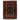 1' 8" x 2' 4" Afghan Poshti Mahogany/Terracotta (BAN) #018807