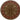 3' 9" x 3' 9" Zeigler Collection 4' Round Brown Red Area Rug #014220