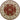 6' 0" x 6' 0" Zeigler Collection 6' Round Red Ivory Wool Rug #014219