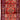 3' 6" x 5' 3" Persian Hamadan 3X5 Red Blue Wool Area Rug #013187