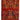 2' 11" x 13' 9" Afghan Runner Red Wool Area Rug #012748