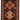 5' 10" x 8' 11" Afghan 6X9 Blue Wool Area Rug #007511