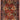 4' 10" x 7' 8" India Panel 5X8 Multi Color Wool Area Rug #012502