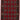 2' 9" x 7' 7" Afghan Runner Red Blue Wool Area Rug #008536