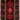 4' 1" x 6' 3" Turkish Tribal 4X6 Black Wool Area Rug #010893