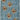 3' 1" x 2' 2" India Agra Angelfish 2x3 Blue Wool Area Rug #014828