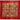 6' 5" x 6' 9" Pakistani Khorjin 6x6 Red Wool Area Rug #014794