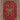 8' 11" x 12' 1" Persian Mahal 9X12 Red Wool Area Rug #013319