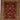 8' 0" x 9' 10" Indo Arak 8X10 Red Wool Area Rug #009622