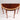 1' 5" x 3' 2" Mahogany Demilune #015250