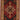 3' 6" x 5' 0" Heriz Design 3X5 Red Ivory Wool Area Rug #009500