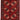 4' 0" x 5' 2" Afghan Tribal 4X6 Red Red Wool Area Rug #013524