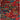 2' 9" x 5' 1" Gaun Red/Multi (YAY) #015702
