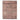8' 0" x 10' 4" Contemporary 8X10 Gray Pink Wool Area Rug #008584
