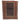 4' 5" x 5' 5" Antique Kurdish Blue/Red (DP) #018282