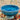 0' 9" x 0' 9" Footed Blue Bowl (RS) #018771