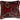 17" x 18" x .3" Antique Pillow Collection Traditional Wool Pillow #004983