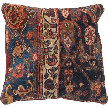 1' 4" x 1' 4" (01x01) Antique Pillow Collection Antique Wool Rug #016499