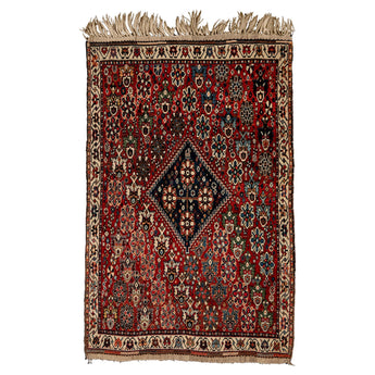 2' 11" x 4' 5" (03x04) Antique Collection Qashqai Wool Rug #010515
