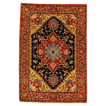 6' 1" x 8' 11" (06x09) Azerbaijan Collection HR080 Wool Rug #009371